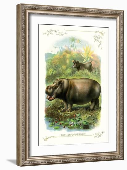 The Hippopotamus-null-Framed Premium Giclee Print