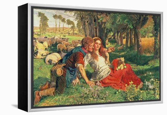 The Hireling Shepherd, 1851-William Holman Hunt-Framed Premier Image Canvas