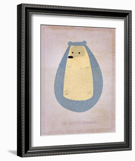 The Hirsute Hedgehog-John Golden-Framed Giclee Print