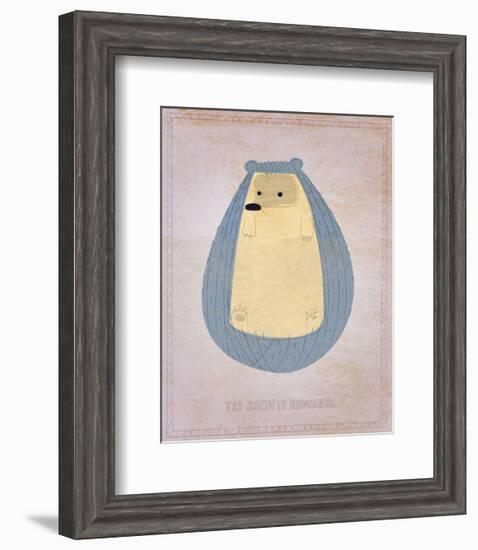 The Hirsute Hedgehog-John Golden-Framed Art Print