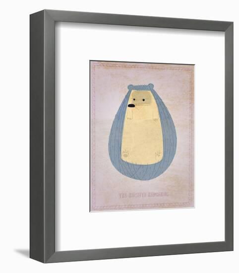 The Hirsute Hedgehog-John Golden-Framed Art Print