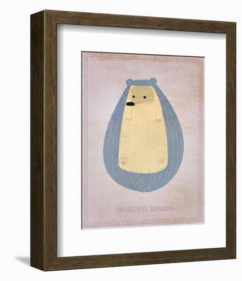 The Hirsute Hedgehog-John W^ Golden-Framed Art Print