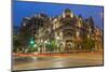 The Historic Driskell Hotel at Dusk, Austin, Texas, USA-Chuck Haney-Mounted Photographic Print
