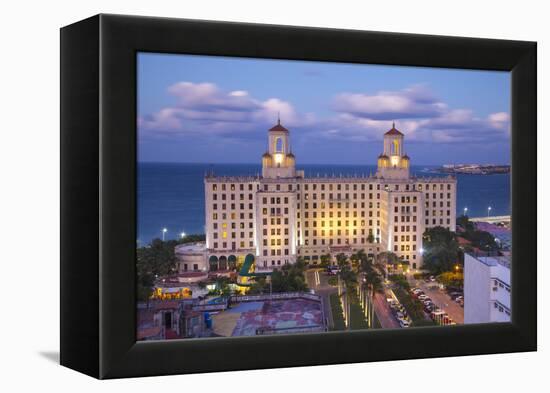 The Historic Hotel Nacional, Vedado, Havana, Cuba-Jon Arnold-Framed Premier Image Canvas