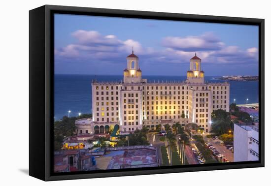 The Historic Hotel Nacional, Vedado, Havana, Cuba-Jon Arnold-Framed Premier Image Canvas