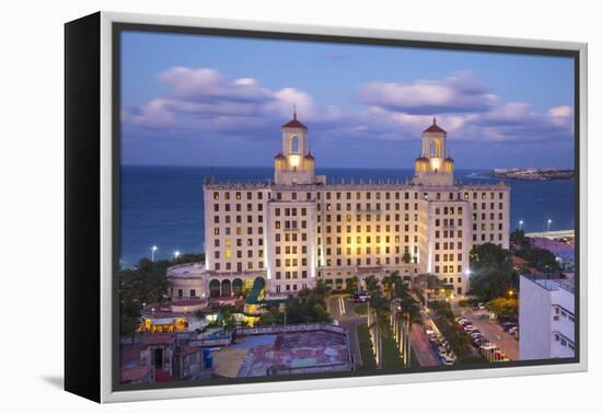 The Historic Hotel Nacional, Vedado, Havana, Cuba-Jon Arnold-Framed Premier Image Canvas