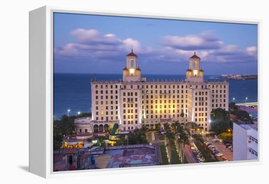 The Historic Hotel Nacional, Vedado, Havana, Cuba-Jon Arnold-Framed Premier Image Canvas