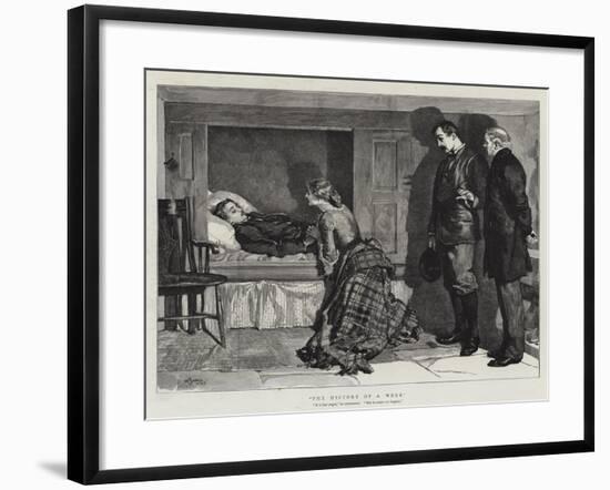 The History of a Week-William Small-Framed Giclee Print