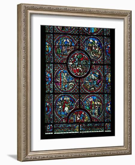 The History of Saint Lubin-null-Framed Giclee Print