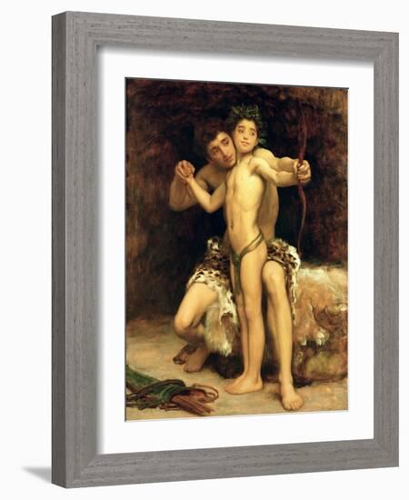 The Hit-Frederick Leighton-Framed Giclee Print