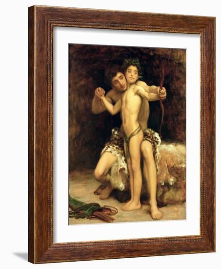 The Hit-Frederick Leighton-Framed Giclee Print