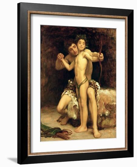 The Hit-Frederick Leighton-Framed Giclee Print