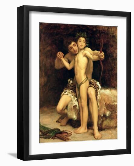 The Hit-Frederick Leighton-Framed Giclee Print