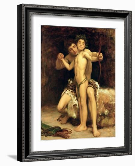 The Hit-Frederick Leighton-Framed Giclee Print