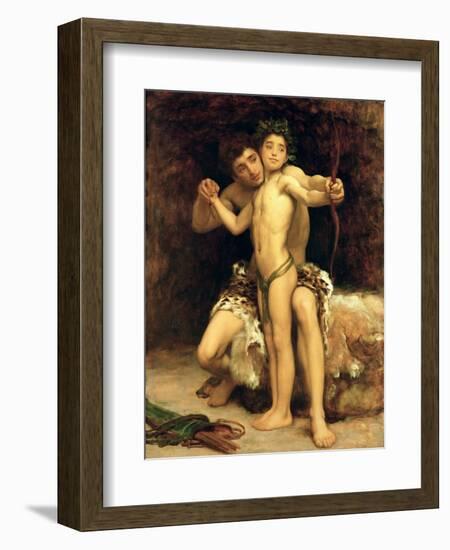 The Hit-Frederick Leighton-Framed Giclee Print