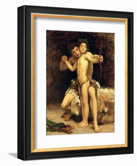 The Hit-Frederick Leighton-Framed Giclee Print