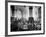 The Hofbrauhaus with Patrons Sitting at Long Tables Holding Large Steins of Beer-Ralph Crane-Framed Premium Photographic Print