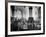 The Hofbrauhaus with Patrons Sitting at Long Tables Holding Large Steins of Beer-Ralph Crane-Framed Premium Photographic Print