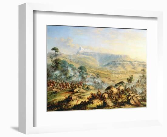 The Hog's Back or a Great Peak of the Amatola-British-Kaffraria-Thomas Baines-Framed Giclee Print