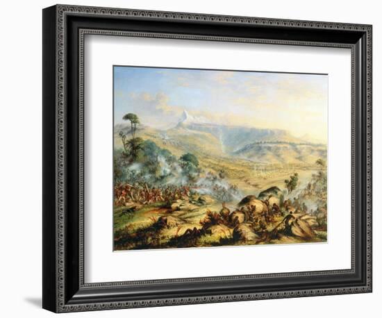 The Hog's Back or a Great Peak of the Amatola-British-Kaffraria-Thomas Baines-Framed Giclee Print