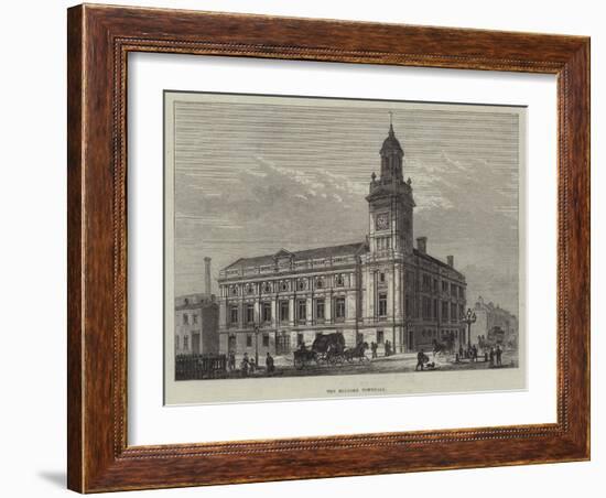 The Holborn Townhall-Frank Watkins-Framed Giclee Print