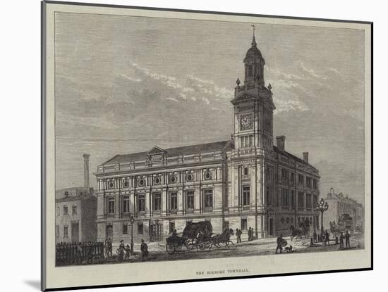 The Holborn Townhall-Frank Watkins-Mounted Giclee Print