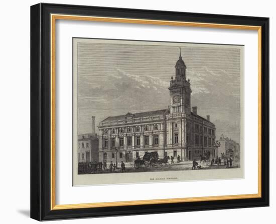 The Holborn Townhall-Frank Watkins-Framed Giclee Print