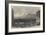 The Holborn Valley Viaduct, in Course of Construction-Frank Watkins-Framed Giclee Print