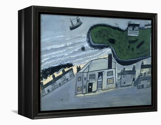 The Hold House Port Mear Square Island Port Mear Beach-Alfred Wallis-Framed Premier Image Canvas