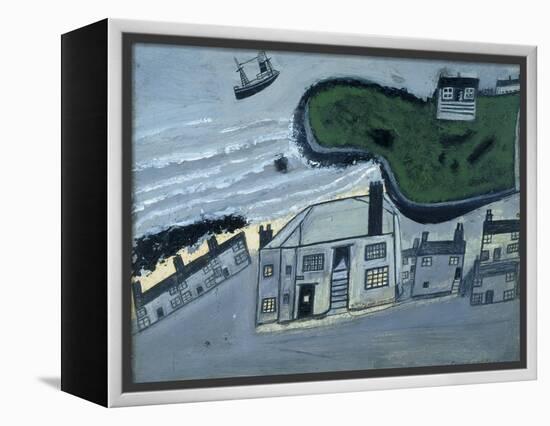 The Hold House Port Mear Square Island Port Mear Beach-Alfred Wallis-Framed Premier Image Canvas