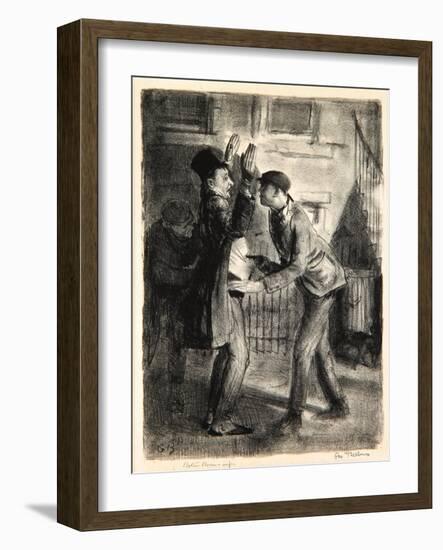 The Hold-Up, 1921-George Wesley Bellows-Framed Giclee Print