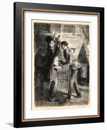 The Hold-Up, 1921-George Wesley Bellows-Framed Giclee Print