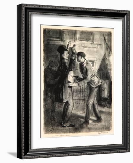 The Hold-Up, 1921-George Wesley Bellows-Framed Giclee Print