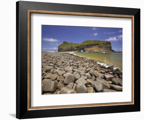 The Hole In the Wall Rock Formation-Jonathan Hicks-Framed Photographic Print