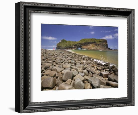 The Hole In the Wall Rock Formation-Jonathan Hicks-Framed Photographic Print