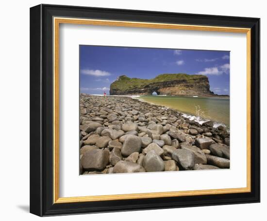 The Hole In the Wall Rock Formation-Jonathan Hicks-Framed Photographic Print