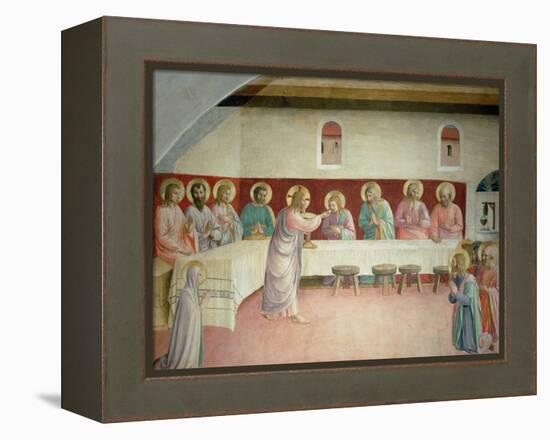 The Holy Communion and the Last Supper-Fra Angelico-Framed Premier Image Canvas
