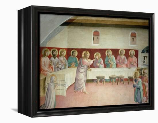 The Holy Communion and the Last Supper-Fra Angelico-Framed Premier Image Canvas