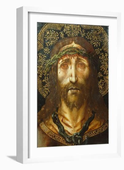 The Holy Face, Christ Suffering, 1515-25, from Vic Cathedral-Joan Gasco-Framed Giclee Print
