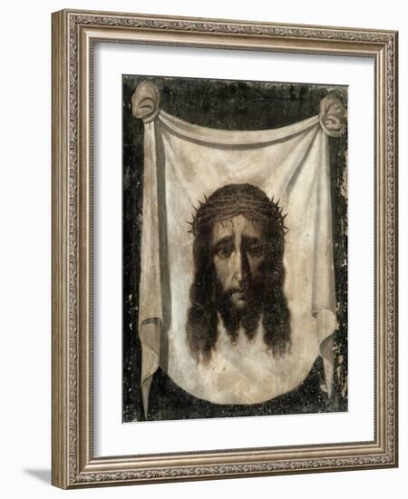 The Holy Face-Francisco de Zurbarán-Framed Giclee Print