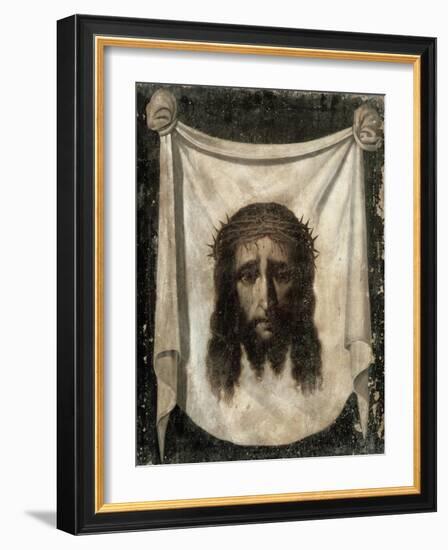 The Holy Face-Francisco de Zurbarán-Framed Giclee Print