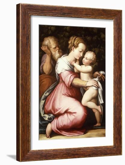 The Holy Family, 16th Century-Giorgio Vasari-Framed Giclee Print