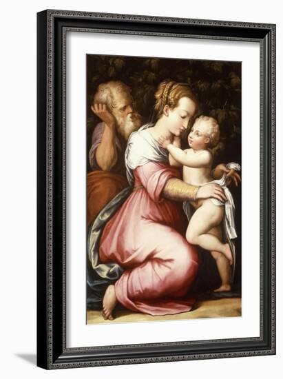 The Holy Family, 16th Century-Giorgio Vasari-Framed Giclee Print