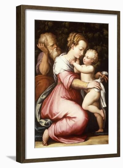 The Holy Family, 16th Century-Giorgio Vasari-Framed Giclee Print