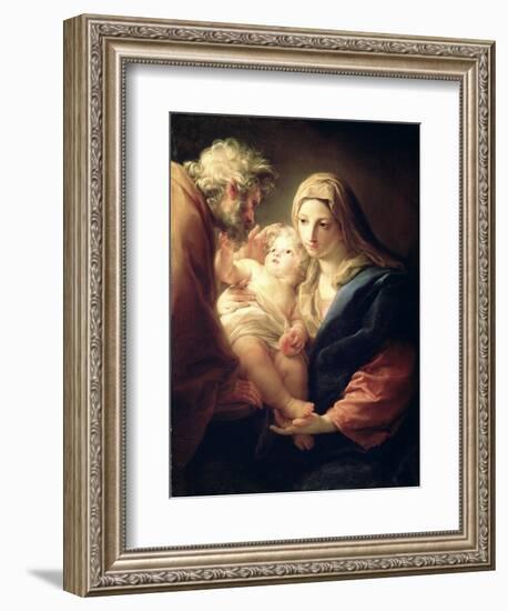 The Holy Family, 1740S-Pompeo Batoni-Framed Giclee Print