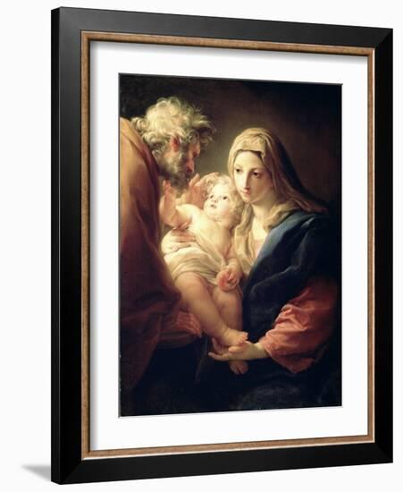 The Holy Family, 1740S-Pompeo Batoni-Framed Giclee Print