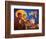 The Holy Family at Nativity, 2007-Laura James-Framed Giclee Print