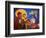 The Holy Family at Nativity, 2007-Laura James-Framed Giclee Print