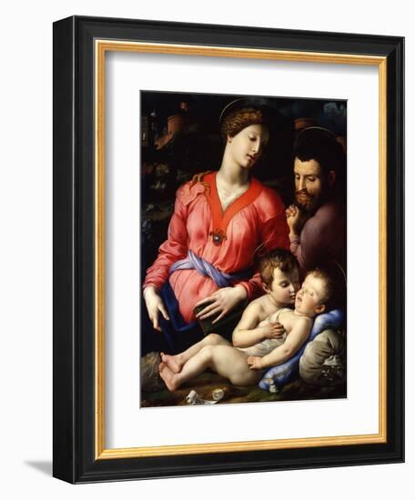 The Holy Family, C.1540-Agnolo Bronzino-Framed Giclee Print