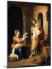 The Holy Family, C1660-C1670-Bartolomé Esteban Murillo-Mounted Giclee Print